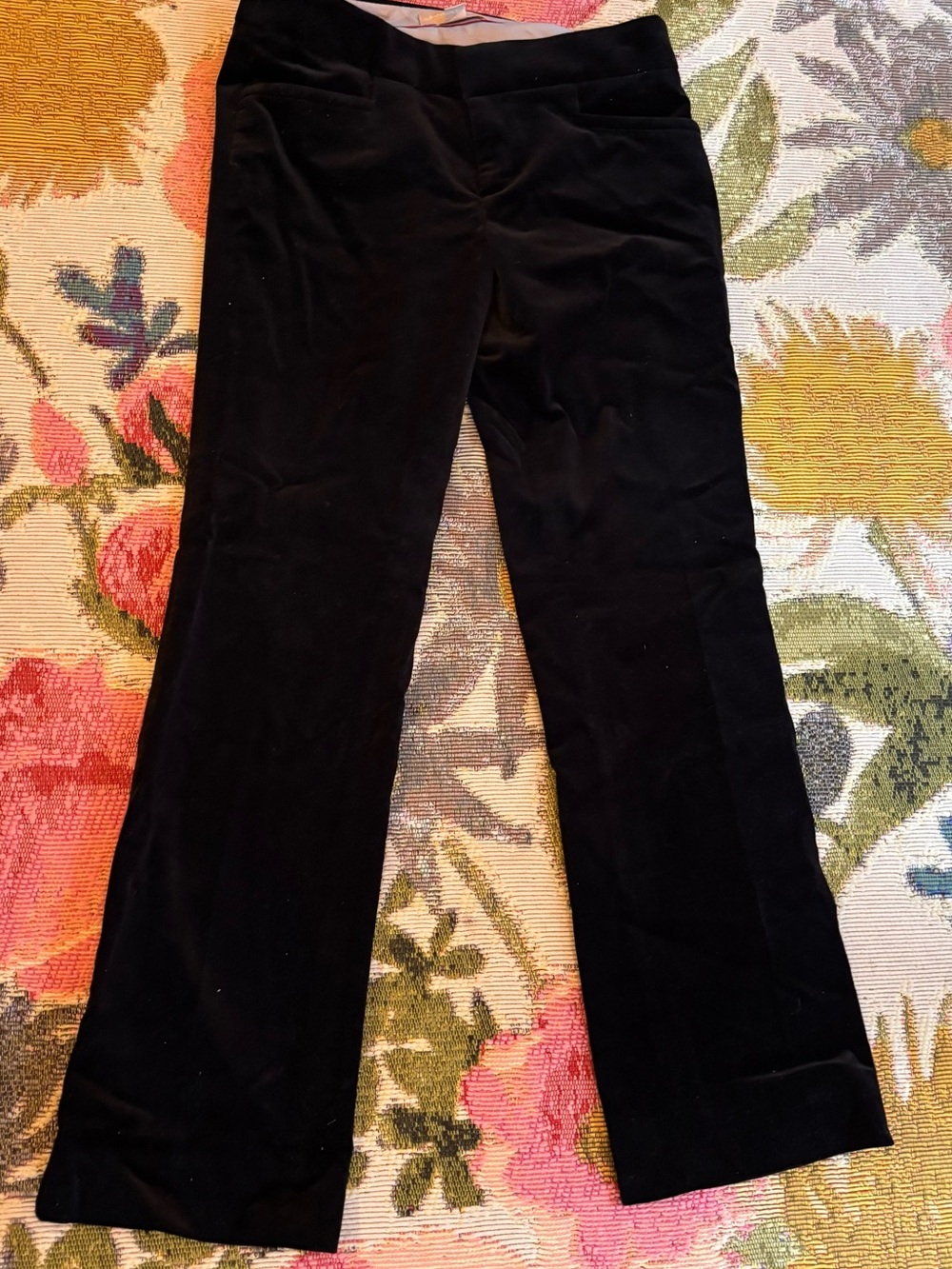 Women’s Black velvet Pants